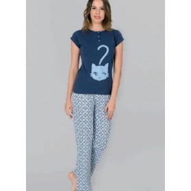 Pyjama 2 Pièces avec boutons