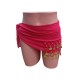 Ceinture de danse orientale-rouge