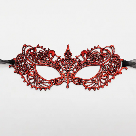 Masque en dentelle-Noir