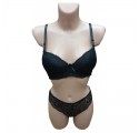 Ensemble soutien gorge avec culotte En dentelle