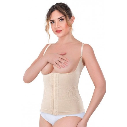 Corset avec bretelles-Beige