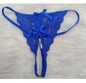 String sexy ouvert en dentelle