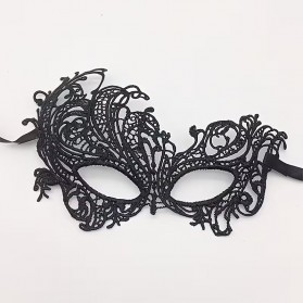 Masque en dentelle-Noir
