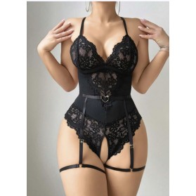 Ensemble lingerie sexy 3 pièces