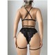 Ensemble lingerie sexy 3 pièces